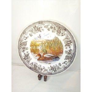 Queen's Quintessential Gane Mallard Duck Dinner plate mint/Look unused Enngland